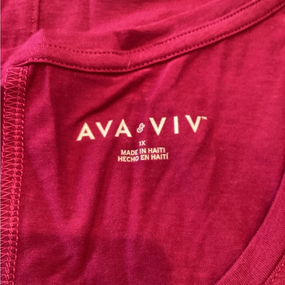 Ava & Viv, 1x, pink tank top - Picture 3 of 3